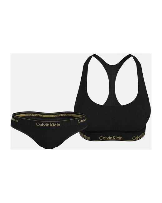 Conjunto calvin klein mujer negro new arrivals