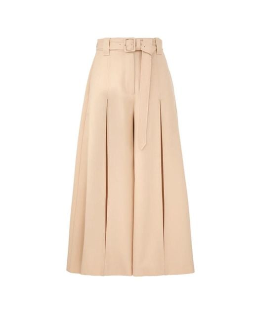 Zimmermann Natural Midi Skirts