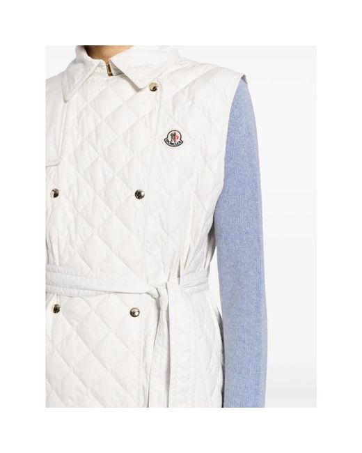 Jackets > vests Moncler en coloris White