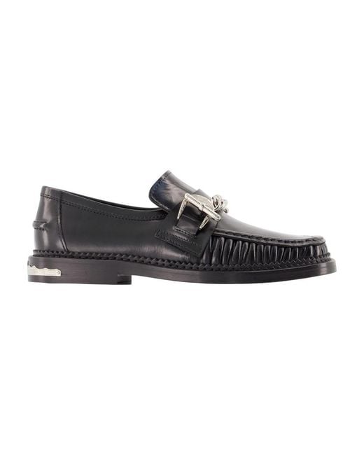 Toga Black Loafers
