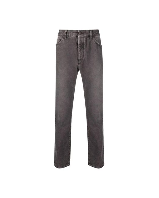 Palm Angels Gray Slim-Fit Jeans for men