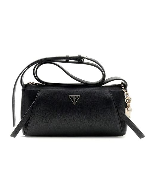 Guess Devon Mini Crossbody in het Black
