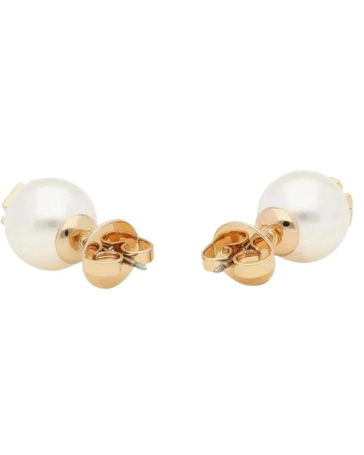 Tory Burch Metallic Moondance Perlenstecker-Ohrringe