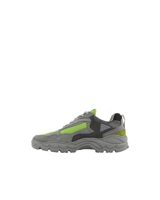 Filling Pieces Green Sneakers for men