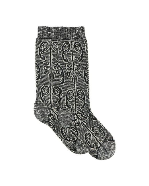 Socks Dries Van Noten en coloris Gray