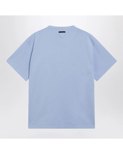 Prada Blue T-Shirts for men
