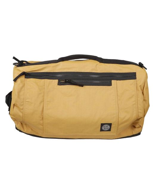 Stone Island Natural Weekend Bags for men