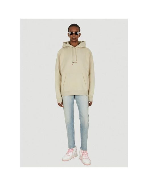 Saint Laurent Blue Loose Fit Jeans