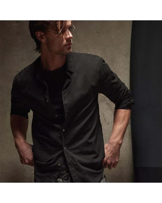 James Perse Black Casual Shirts for men