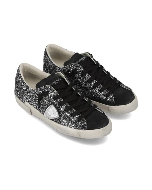 Philippe Model Black Sneakers