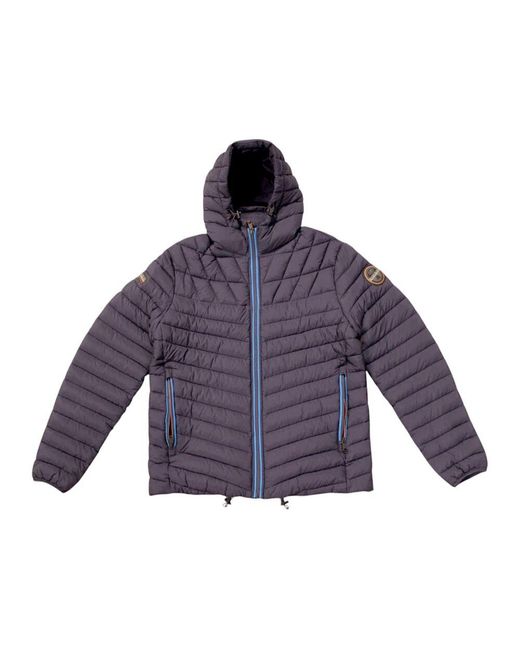 Napapijri Marineblaue stilvolle jacke in Purple für Herren