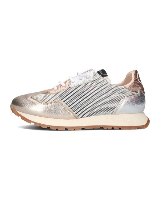 Hispanitas White Niedrige Sneakers