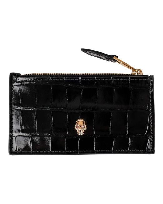 McQueen Black Small Leather Goods