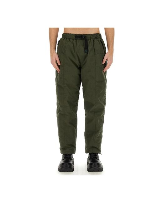 South2 West8 Green Straight Trousers for men