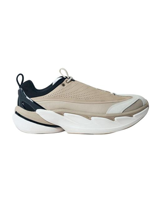 Hoka One One Gray Nabukleder chunky sole sneakers