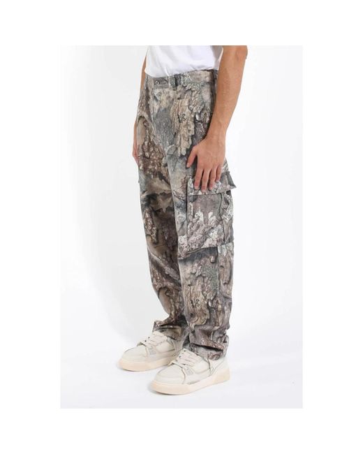 Represent Broeken ,Groen ,Katoen Realtree Camo Cargo Pant in het Gray voor heren