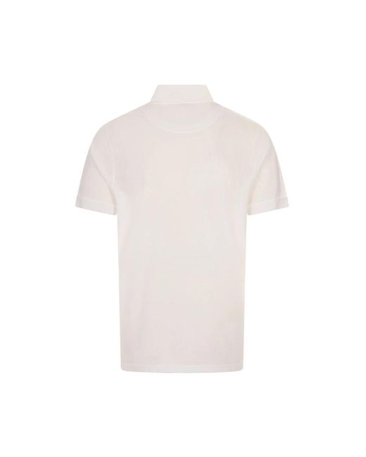 Kiton White Polo Shirts for men