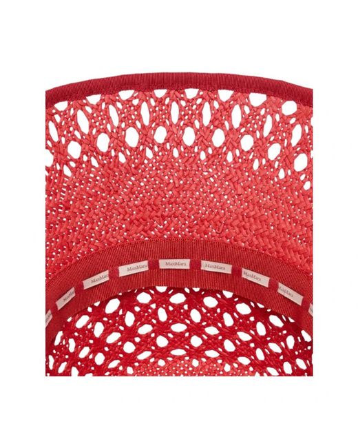 Max Mara Red Hats
