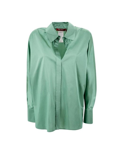 Blouses & shirts > shirts Max Mara Studio en coloris Green