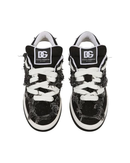 Dolce & Gabbana Black Sneakers for men