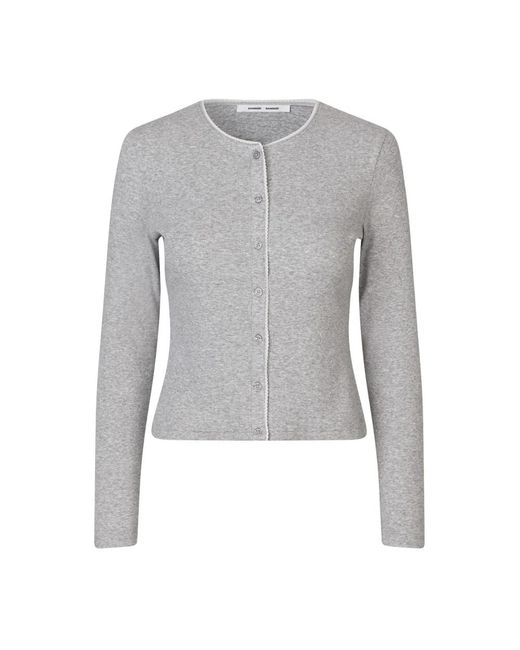 Cardigans di Samsøe & Samsøe in Gray