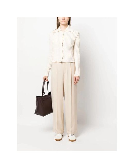 A.P.C. Natural Straight Trousers