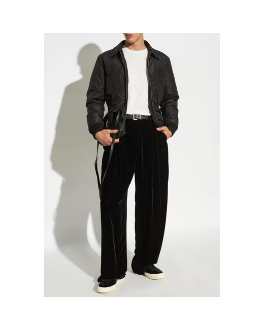Saint Laurent Black Bomber Jackets for men