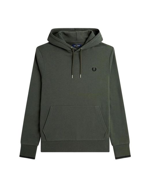 Fred Perry Green Hoodies for men