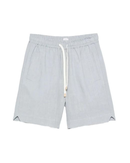 Eleventy Blue Casual Shorts for men