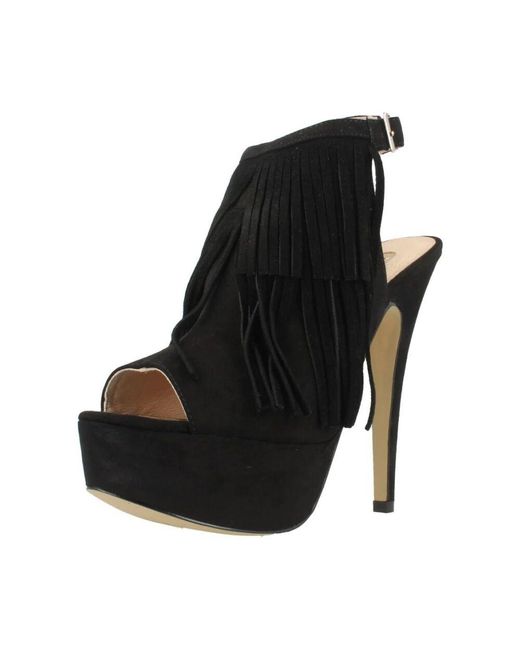 High Heel Sandals di La Strada in Black