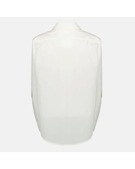 MM6 by Maison Margiela White Shirts