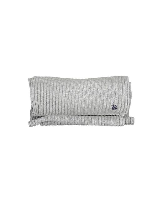 U.S. POLO ASSN. Gray Winter Scarves for men