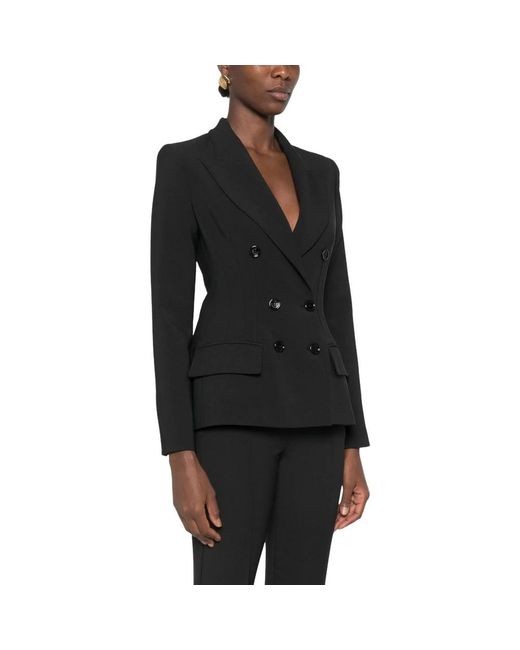 Elisabetta Franchi Black Blazers