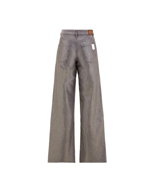 Siviglia Gray Wide Jeans