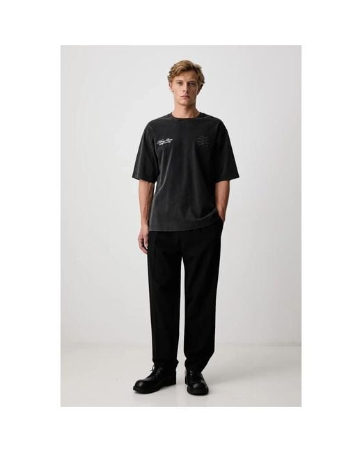 Filling Pieces T-Hemden in het Black voor heren