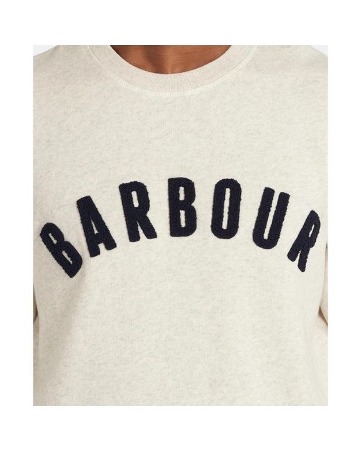 Barbour Gray Sweatshirts for men