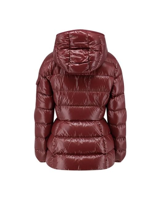 Moncler Barante Korte Donsjas in het Red
