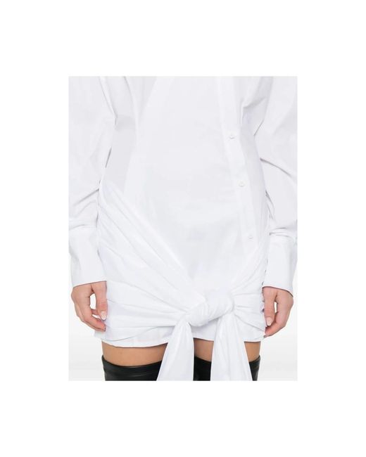 The Attico White Dresses