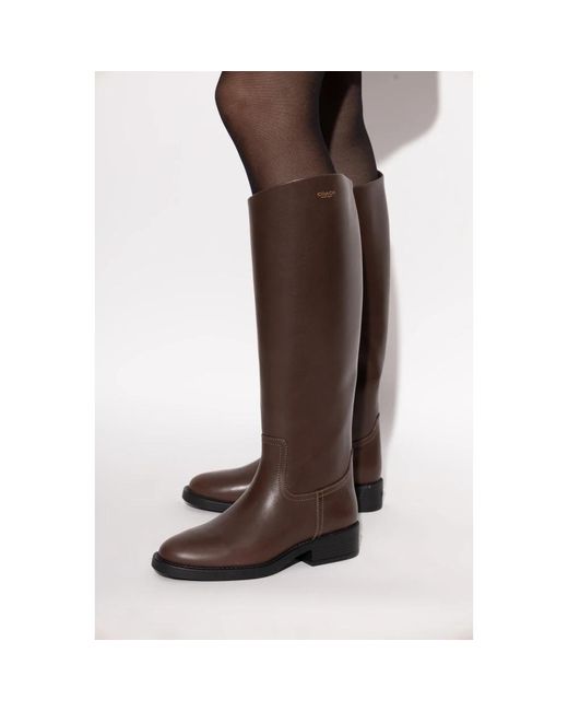 COACH Brown High Boots