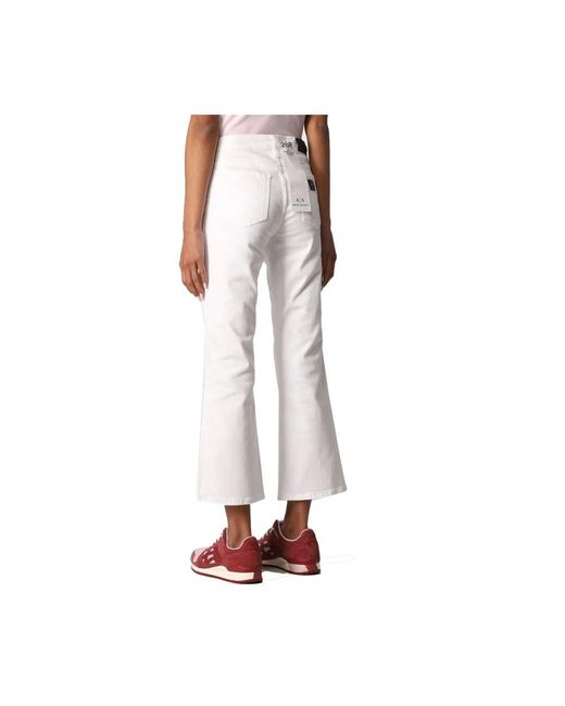 Armani Exchange Pink Wide Trousers