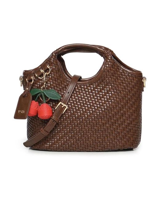 V73 Brown Handbags