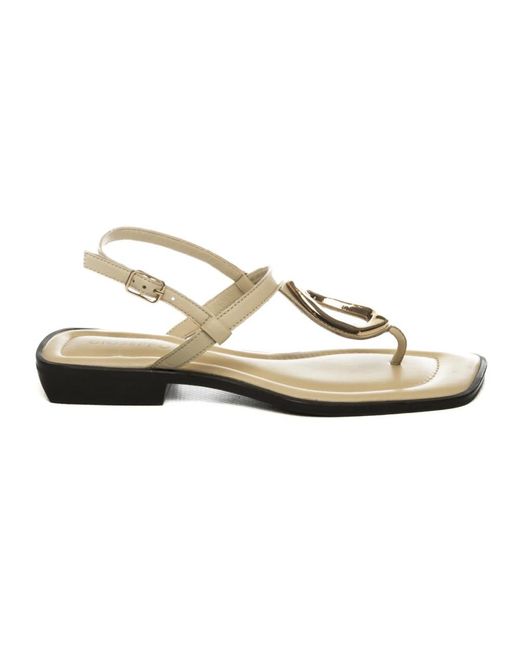 Flat Sandals di Gioseppo in White