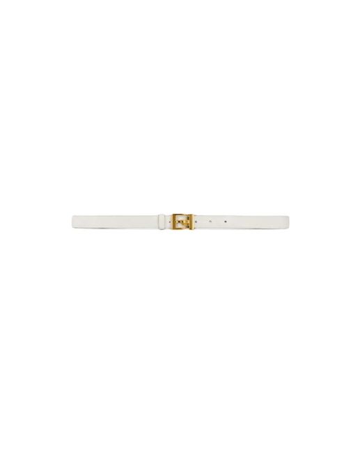 Elisabetta Franchi White Belts