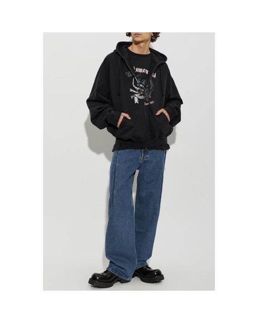 Zip-Throughs Vetements de hombre de color Black