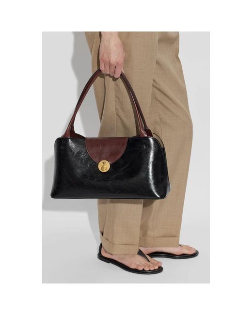 Versace Black Shoulder Bags