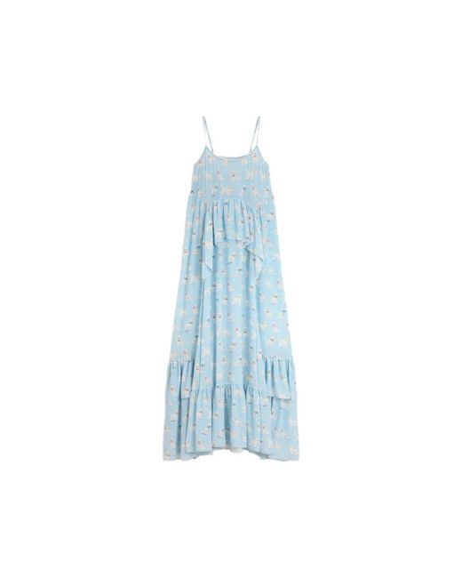 Maxi Dresses Fiorucci de color Blue