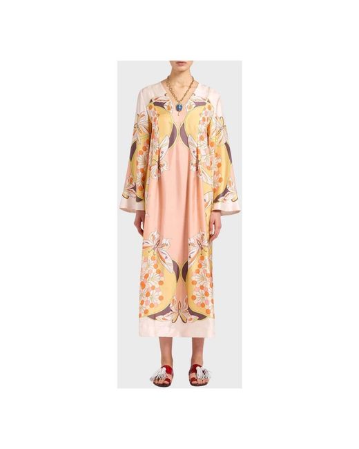 LaDoubleJ Pink Midi Dresses