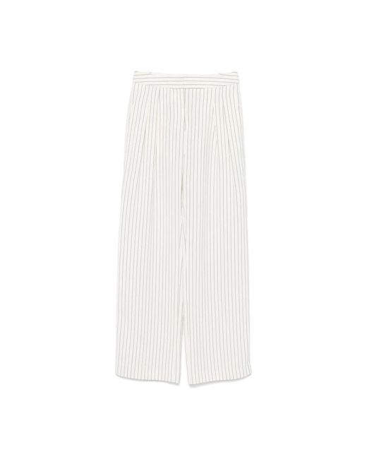Loulou de Saison White Wide Trousers