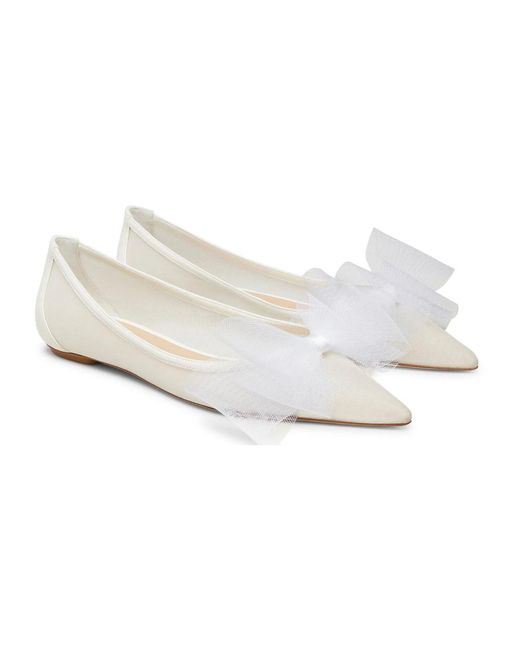 Stuart Weitzman Ballerinas in het White