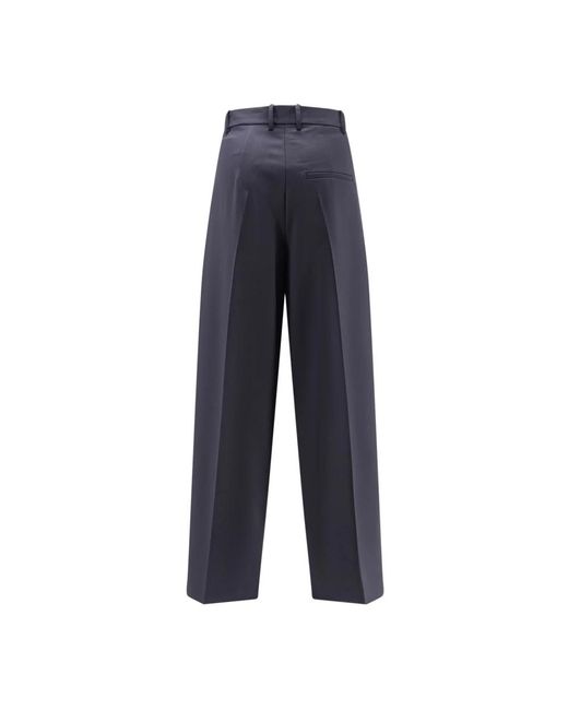 Alysi Blue Wide Trousers